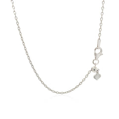 Sterling Silver 16 inch Necklace with Textured Beads