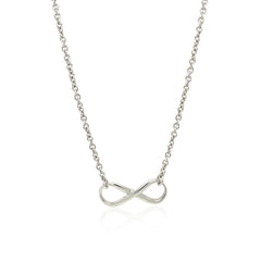 Sterling Silver Infinity Symbol Necklace